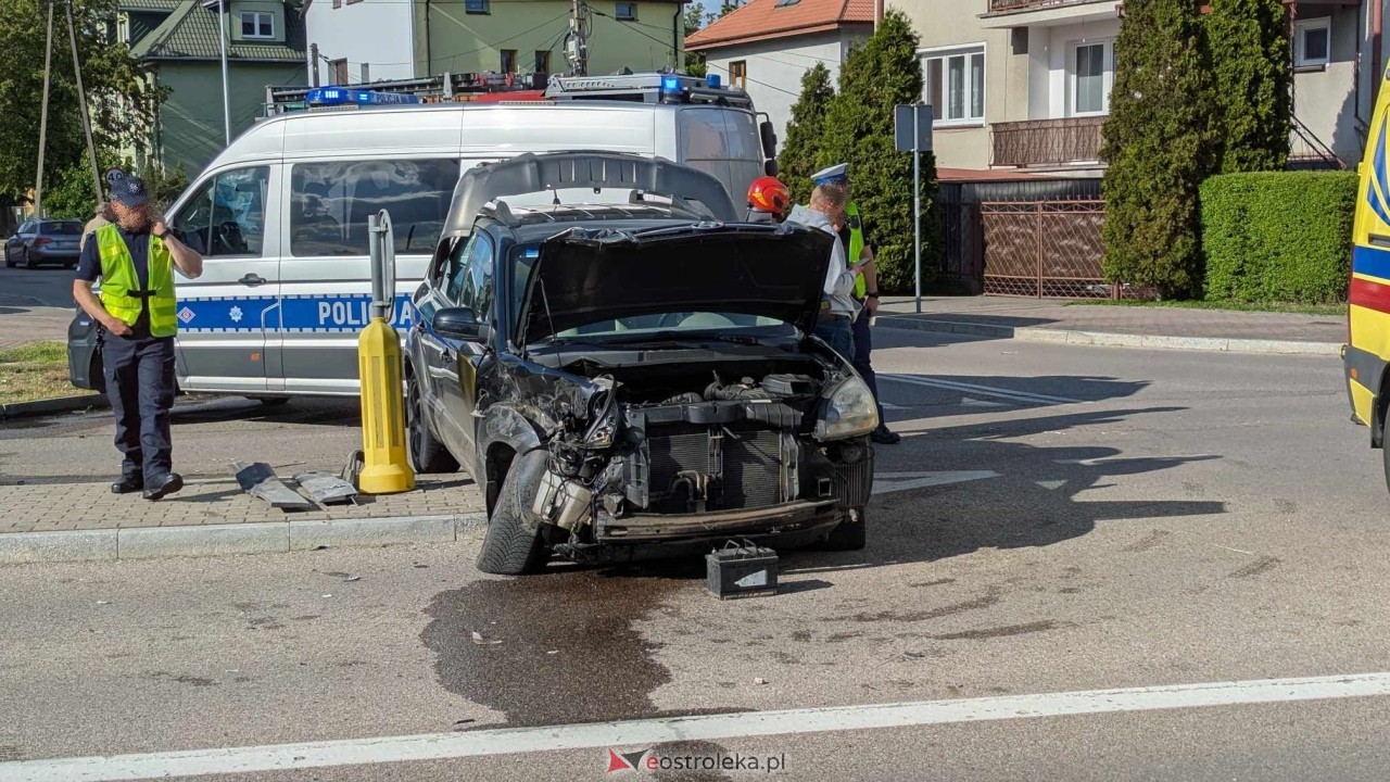 Wypadek na skrzyżowaniu ulic Korczaka i Poznańskiej [20.05.2025] - zdjęcie #7 - eOstroleka.pl