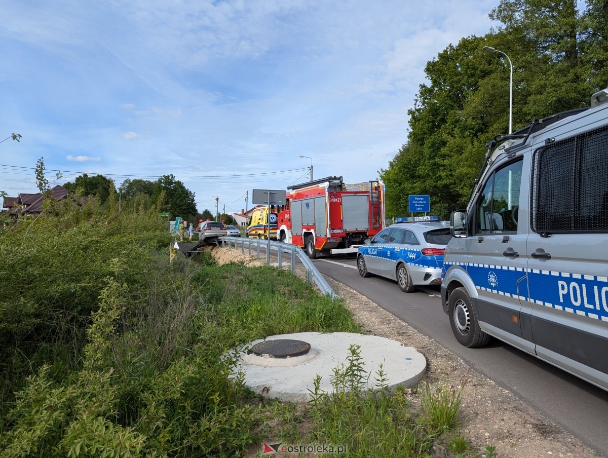 Wypadek na Słonecznej w Ostrołęce [23.05.2025] - zdjęcie #1 - eOstroleka.pl