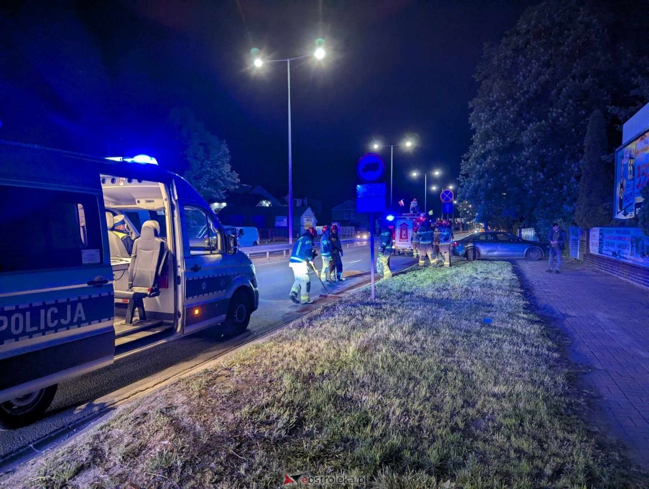 Kolizja na skrzyżowaniu ulic Witosa i Traugutta [23.05.2025] - zdjęcie #3 - eOstroleka.pl