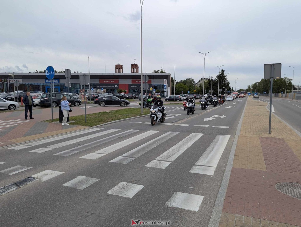Motoserce 2025 - parada motocykli ulicami Ostrołęki [24.05.2025] - zdjęcie #55 - eOstroleka.pl