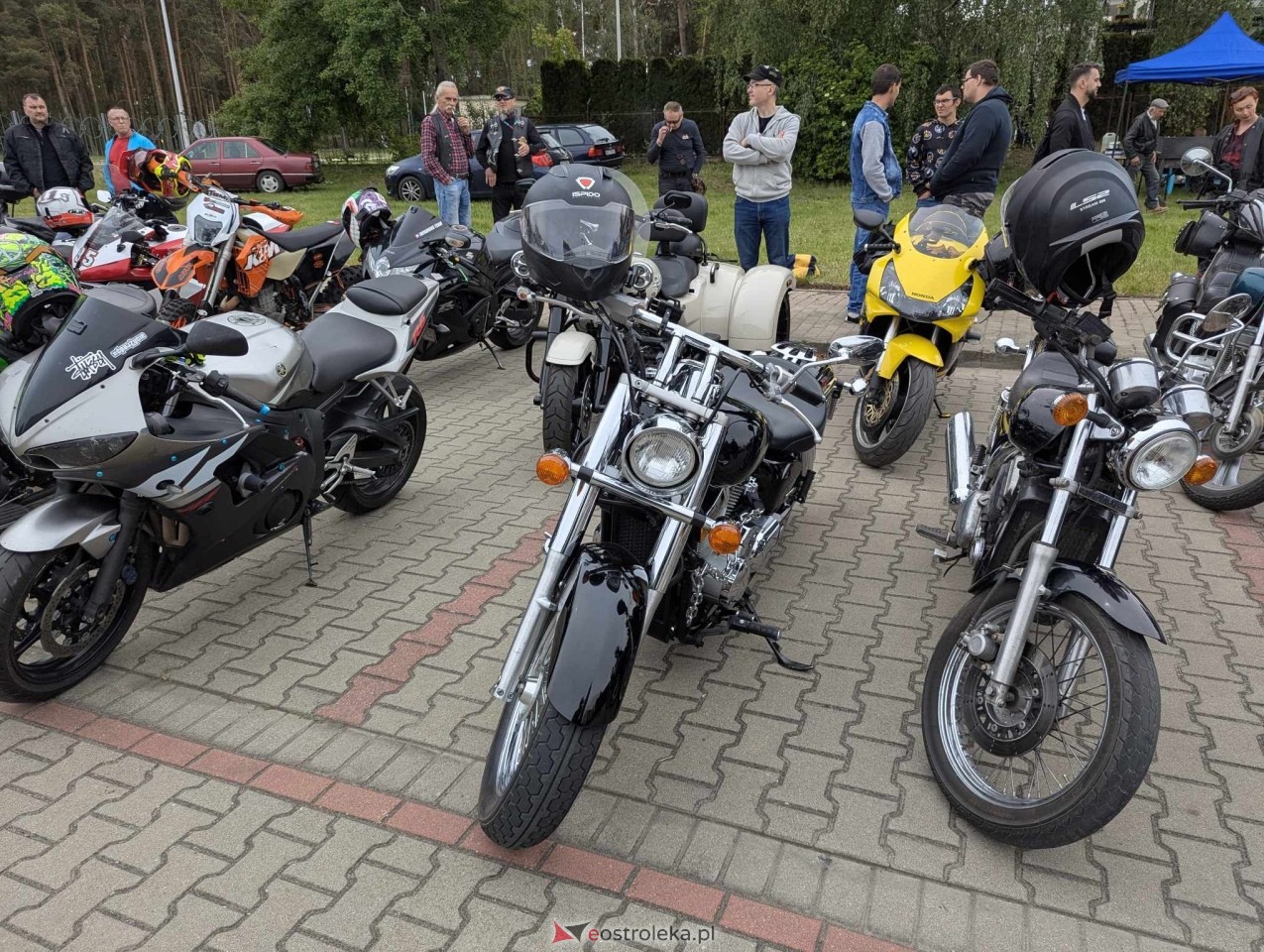 Motoserce 2025 - parada motocykli ulicami Ostrołęki [24.05.2025] - zdjęcie #54 - eOstroleka.pl