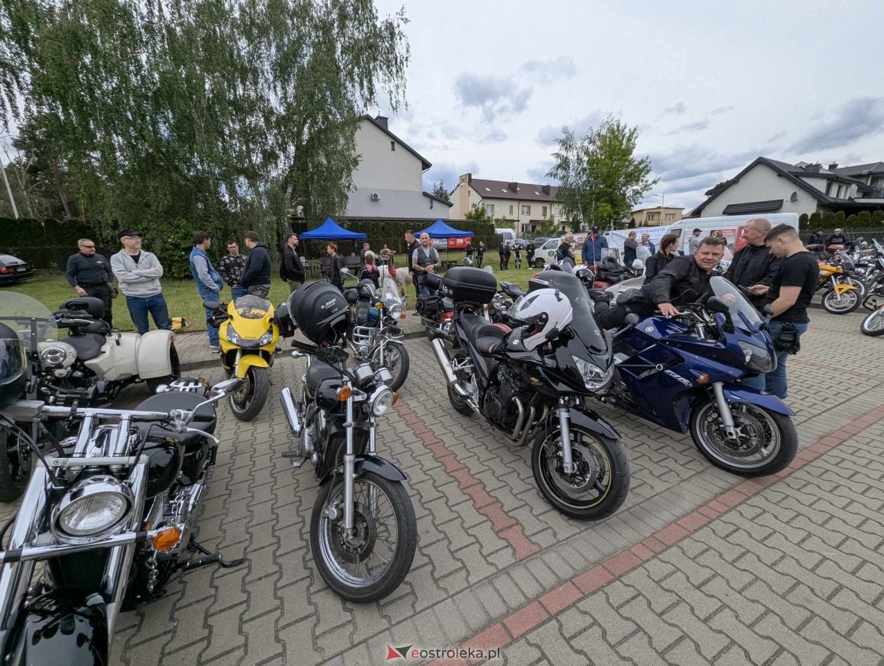 Motoserce 2025 - parada motocykli ulicami Ostrołęki [24.05.2025] - zdjęcie #52 - eOstroleka.pl