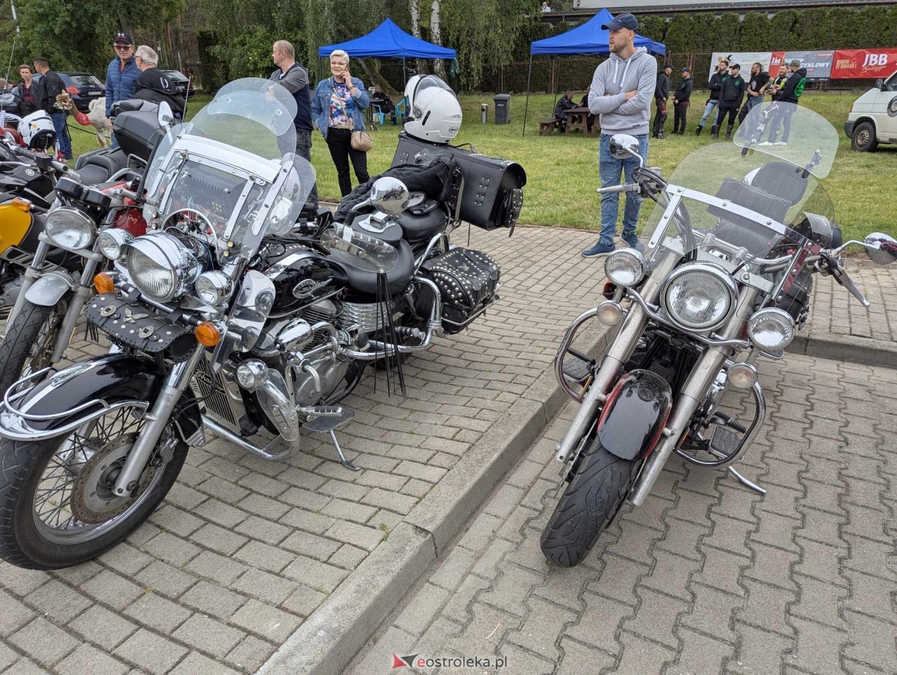 Motoserce 2025 - parada motocykli ulicami Ostrołęki [24.05.2025] - zdjęcie #49 - eOstroleka.pl
