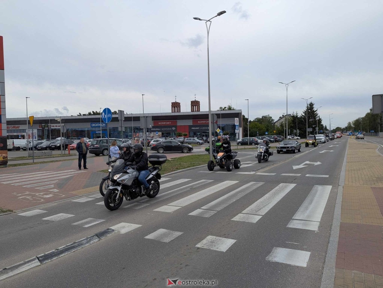 Motoserce 2025 - parada motocykli ulicami Ostrołęki [24.05.2025] - zdjęcie #41 - eOstroleka.pl