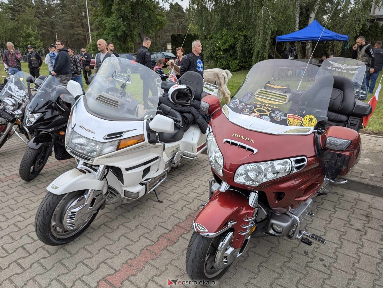 Motoserce 2025 - parada motocykli ulicami Ostrołęki [24.05.2025] - zdjęcie #40 - eOstroleka.pl