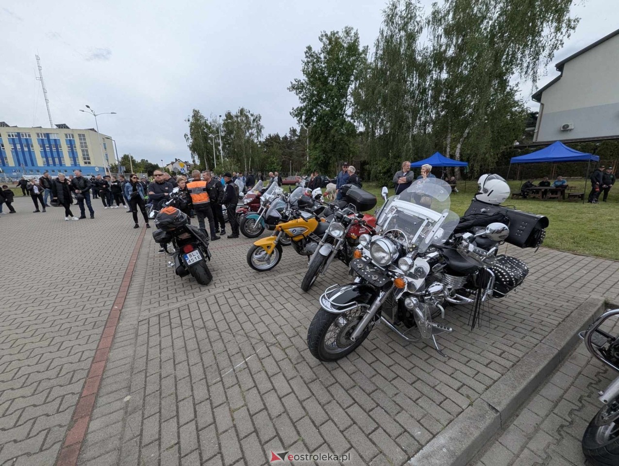 Motoserce 2025 - parada motocykli ulicami Ostrołęki [24.05.2025] - zdjęcie #34 - eOstroleka.pl