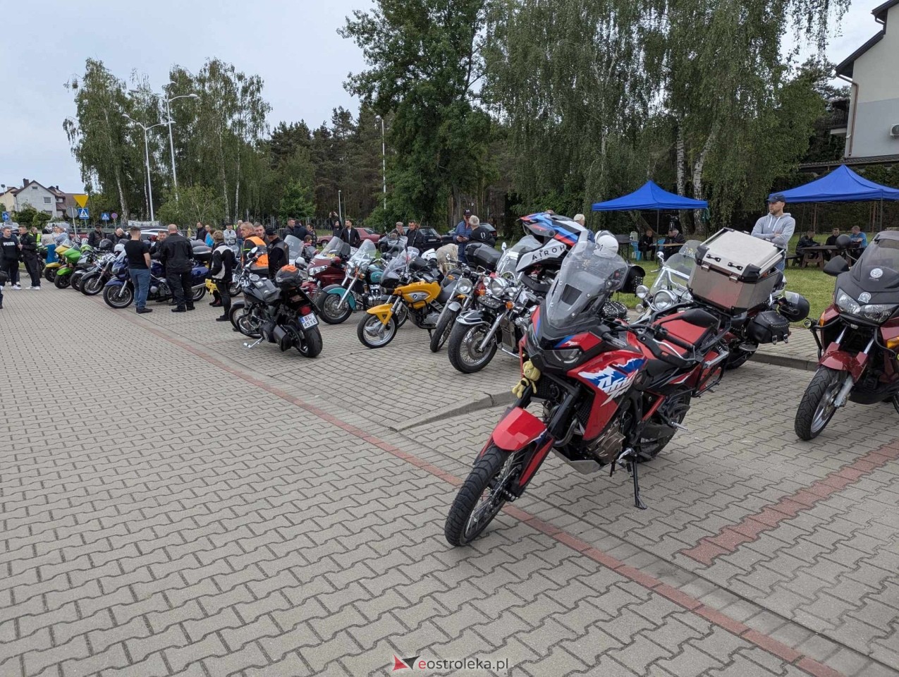 Motoserce 2025 - parada motocykli ulicami Ostrołęki [24.05.2025] - zdjęcie #31 - eOstroleka.pl