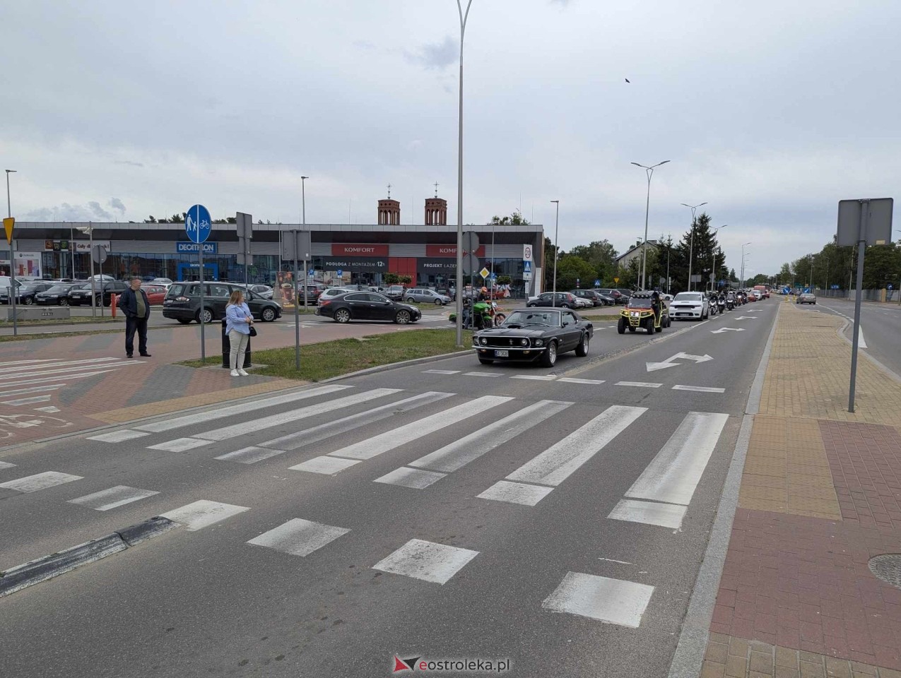 Motoserce 2025 - parada motocykli ulicami Ostrołęki [24.05.2025] - zdjęcie #28 - eOstroleka.pl