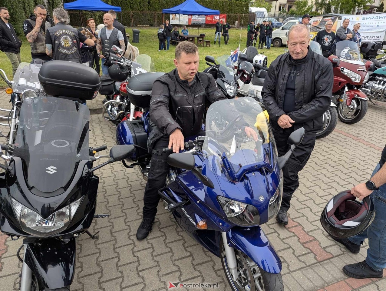 Motoserce 2025 - parada motocykli ulicami Ostrołęki [24.05.2025] - zdjęcie #27 - eOstroleka.pl