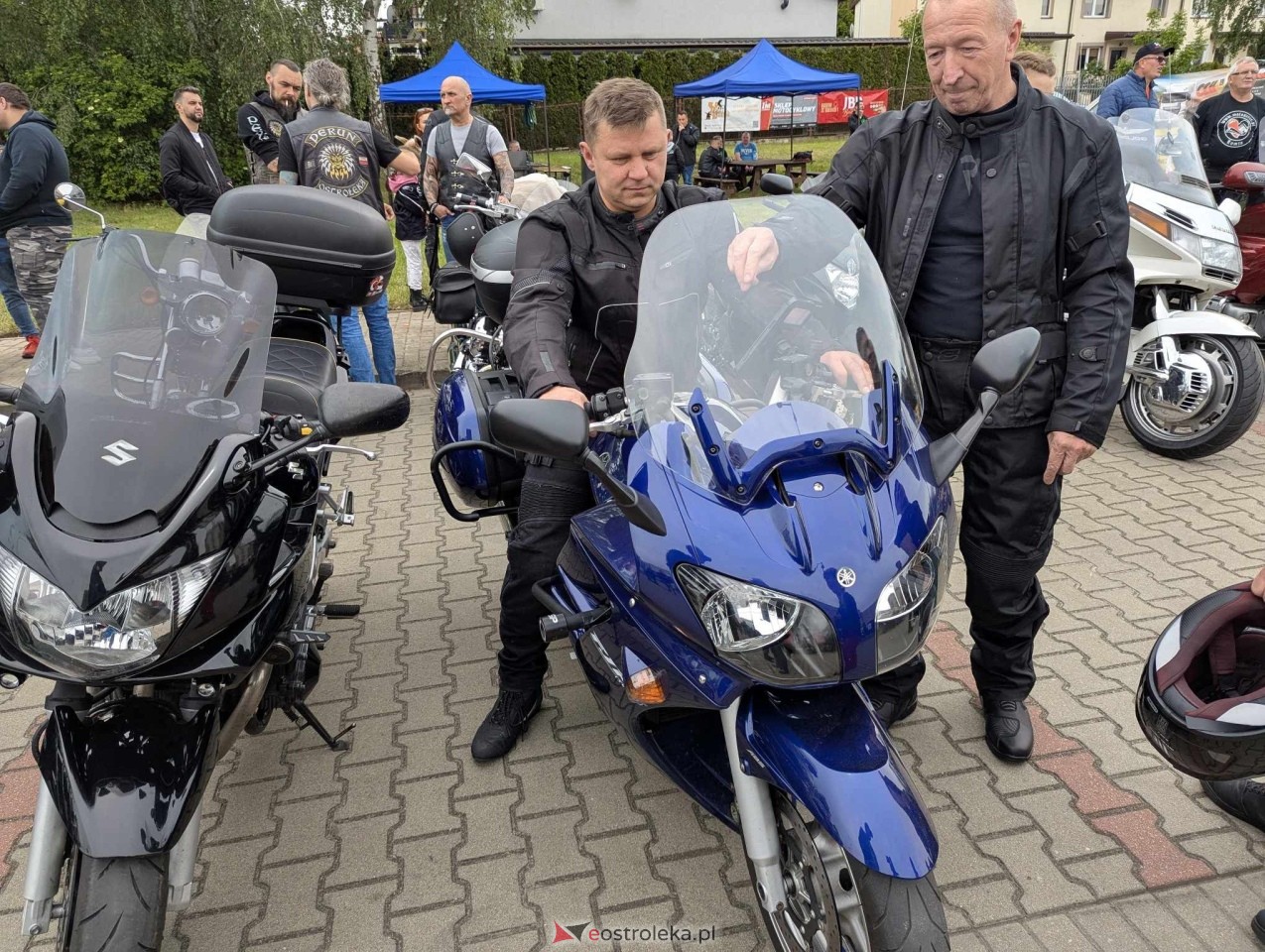 Motoserce 2025 - parada motocykli ulicami Ostrołęki [24.05.2025] - zdjęcie #23 - eOstroleka.pl