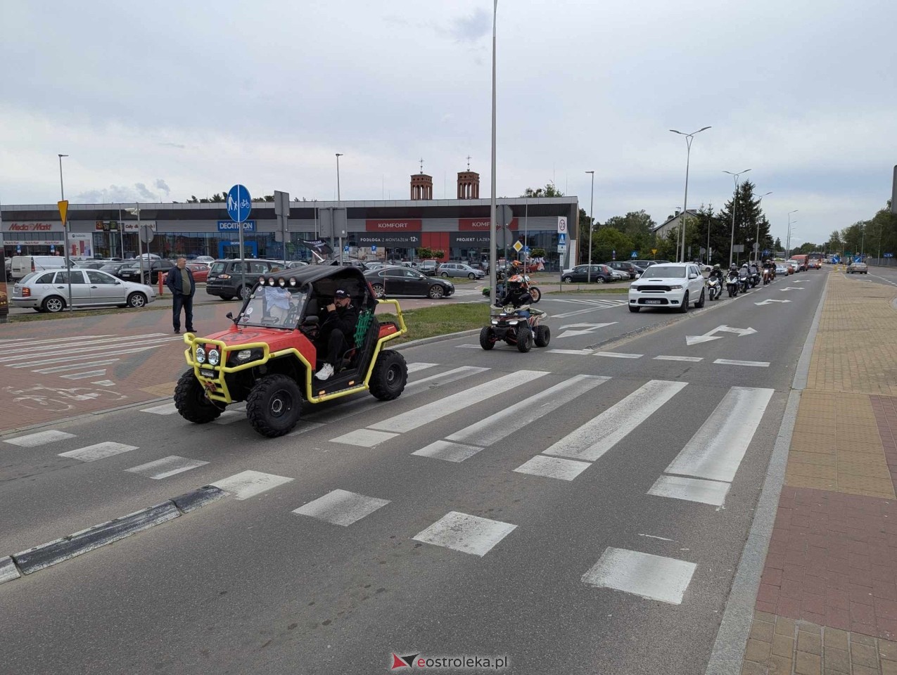 Motoserce 2025 - parada motocykli ulicami Ostrołęki [24.05.2025] - zdjęcie #22 - eOstroleka.pl