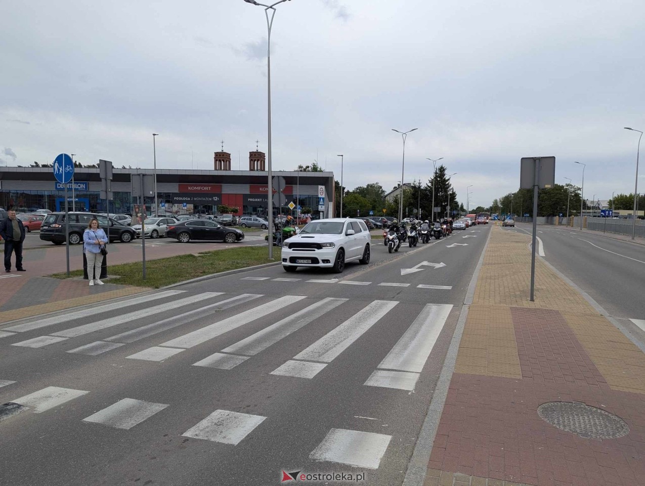 Motoserce 2025 - parada motocykli ulicami Ostrołęki [24.05.2025] - zdjęcie #20 - eOstroleka.pl