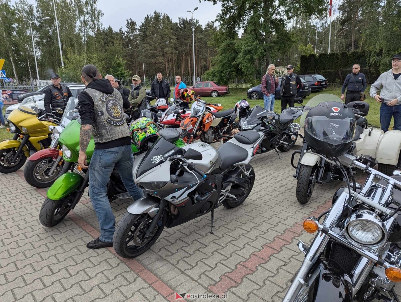 Motoserce 2025 - parada motocykli ulicami Ostrołęki [24.05.2025] - zdjęcie #18 - eOstroleka.pl