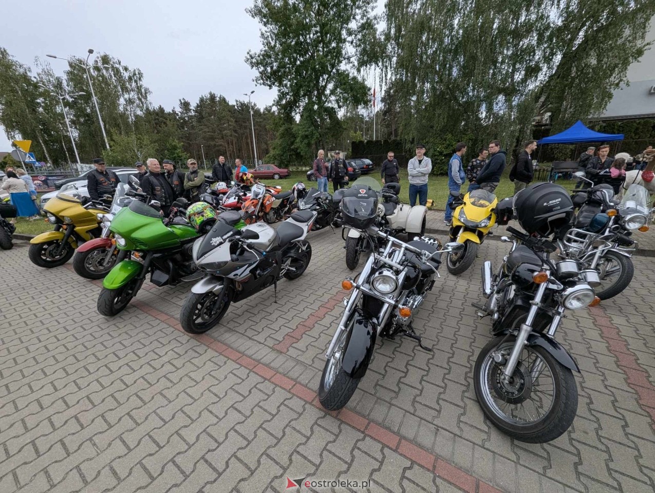 Motoserce 2025 - parada motocykli ulicami Ostrołęki [24.05.2025] - zdjęcie #16 - eOstroleka.pl