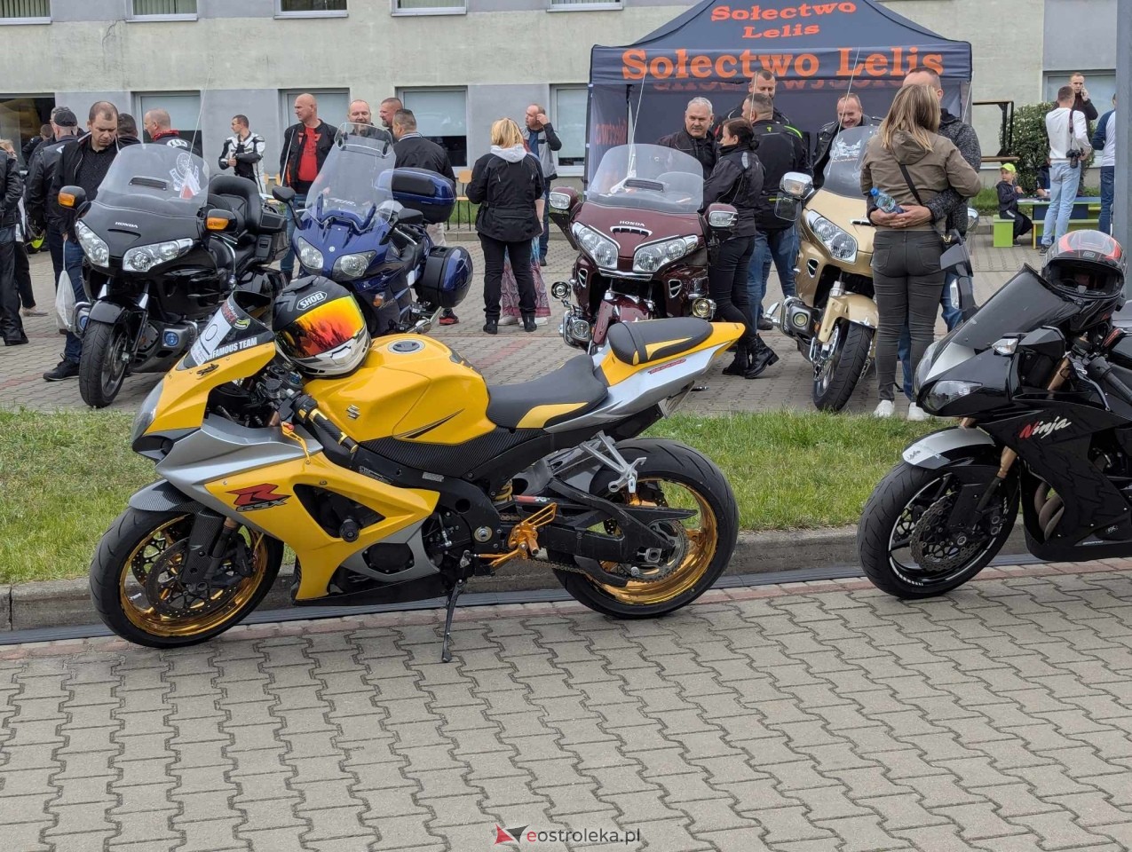 Motoserce 2025 - parada motocykli ulicami Ostrołęki [24.05.2025] - zdjęcie #7 - eOstroleka.pl