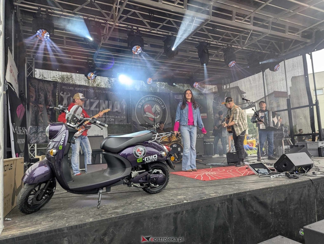 Motoserce 2025 - parada motocykli ulicami Ostrołęki [24.05.2025] - zdjęcie #2 - eOstroleka.pl