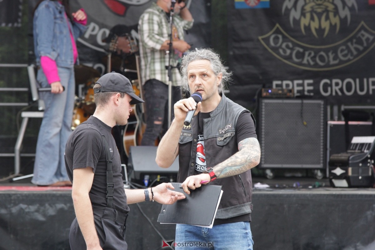 Motoserce 2025 - parada motocykli ulicami Ostrołęki [24.05.2025] - zdjęcie #160 - eOstroleka.pl