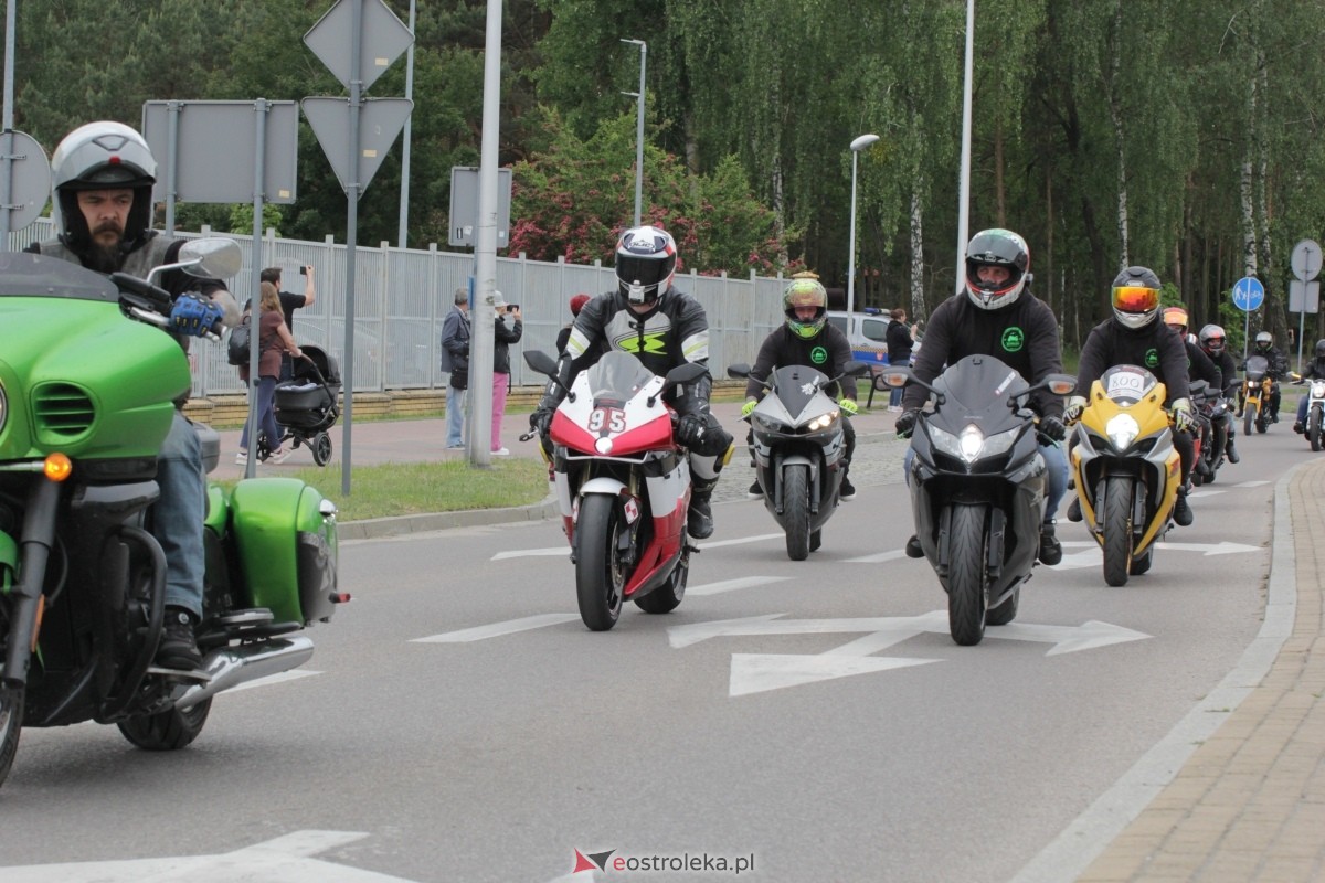 Motoserce 2025 - parada motocykli ulicami Ostrołęki [24.05.2025] - zdjęcie #148 - eOstroleka.pl