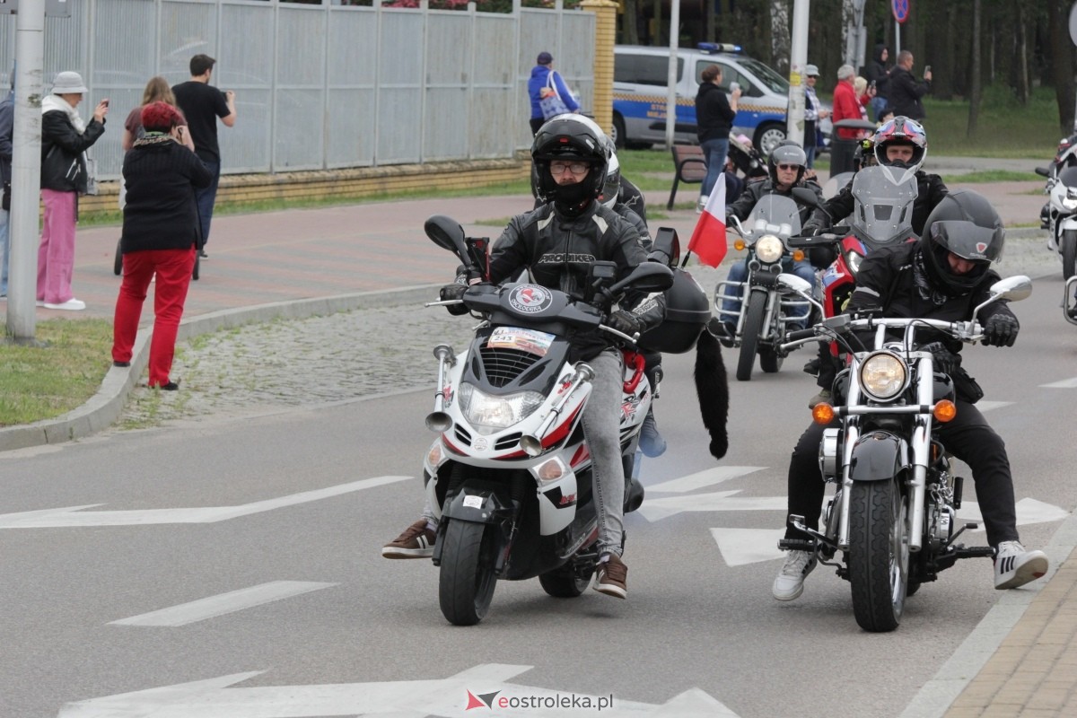 Motoserce 2025 - parada motocykli ulicami Ostrołęki [24.05.2025] - zdjęcie #136 - eOstroleka.pl