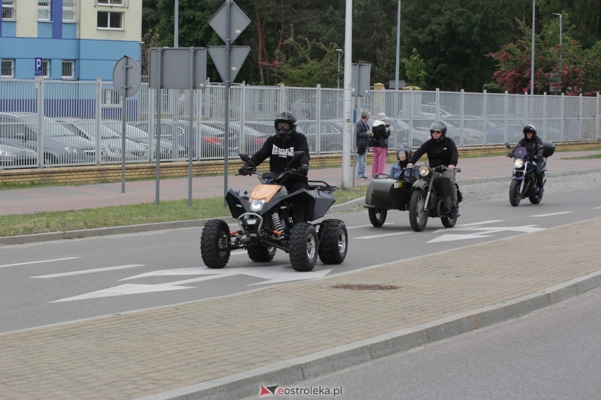 Motoserce 2025 - parada motocykli ulicami Ostrołęki [24.05.2025] - zdjęcie #100 - eOstroleka.pl