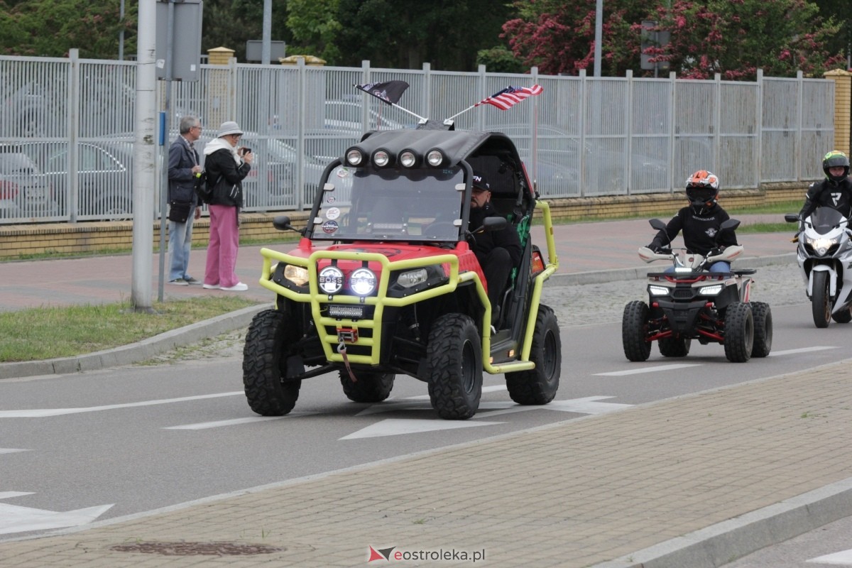 Motoserce 2025 - parada motocykli ulicami Ostrołęki [24.05.2025] - zdjęcie #93 - eOstroleka.pl