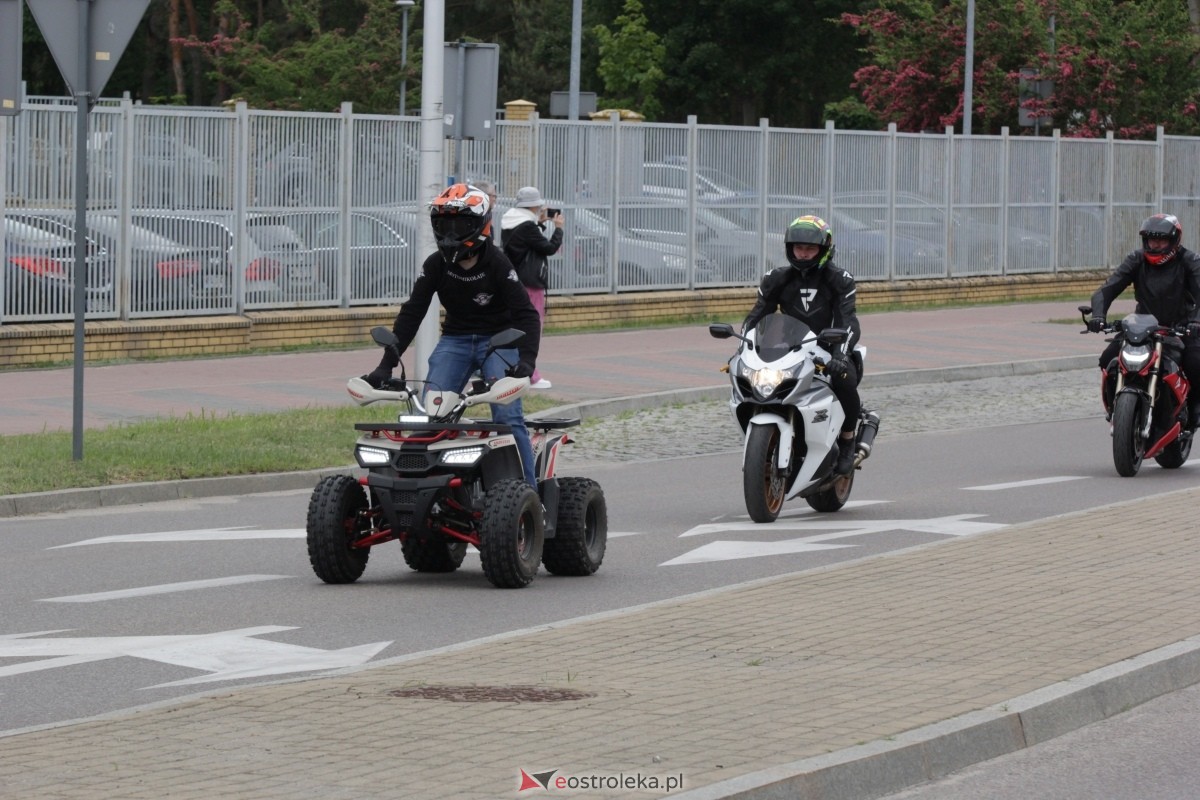Motoserce 2025 - parada motocykli ulicami Ostrołęki [24.05.2025] - zdjęcie #91 - eOstroleka.pl