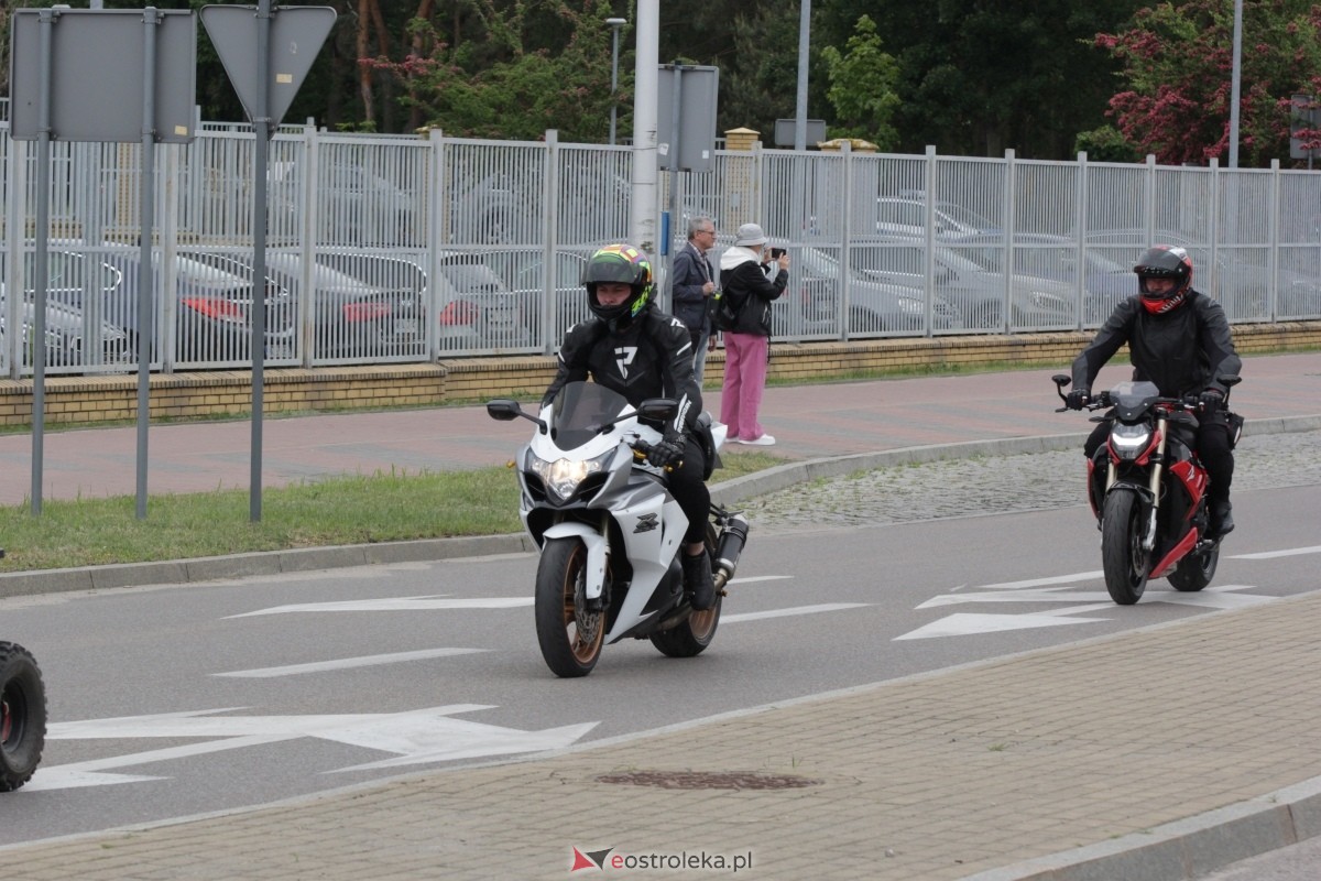 Motoserce 2025 - parada motocykli ulicami Ostrołęki [24.05.2025] - zdjęcie #90 - eOstroleka.pl