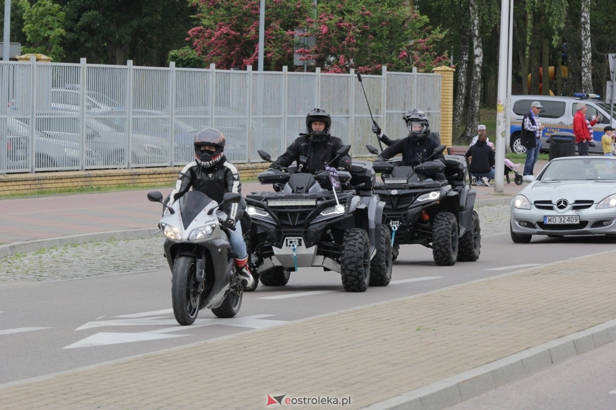 Motoserce 2025 - parada motocykli ulicami Ostrołęki [24.05.2025] - zdjęcie #89 - eOstroleka.pl