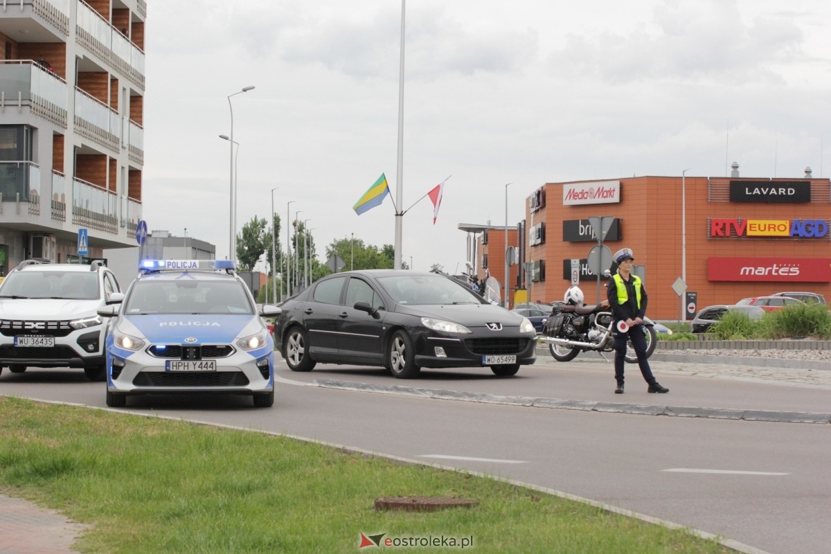 Motoserce 2025 - parada motocykli ulicami Ostrołęki [24.05.2025] - zdjęcie #84 - eOstroleka.pl