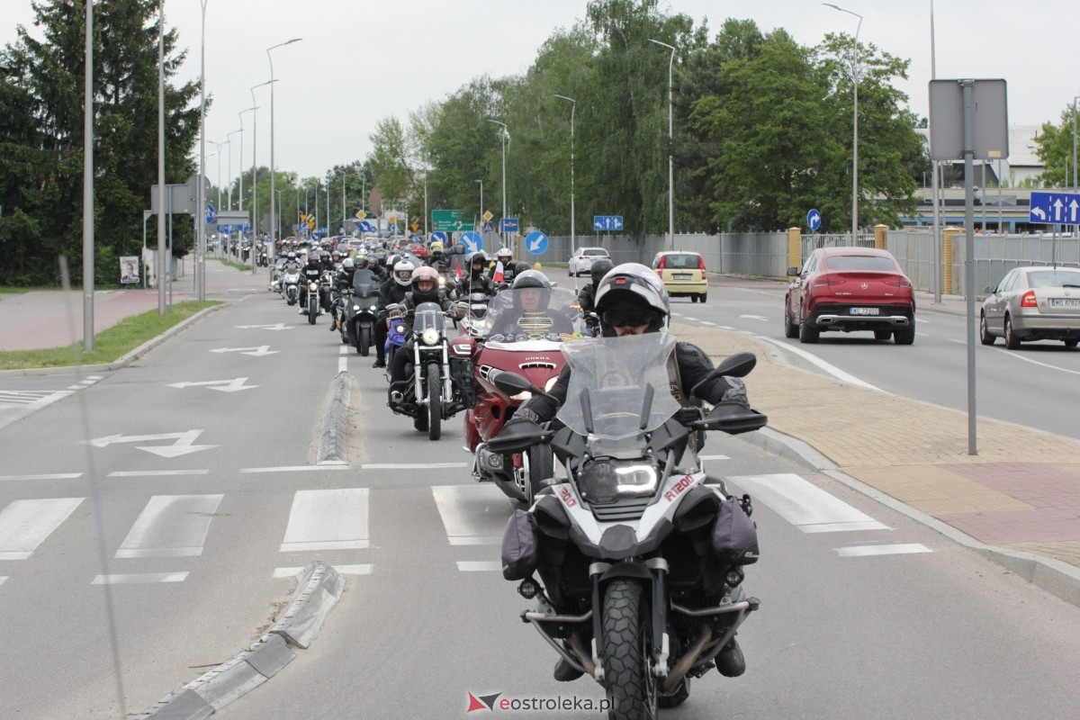 Motoserce 2025 - parada motocykli ulicami Ostrołęki [24.05.2025] - zdjęcie #80 - eOstroleka.pl