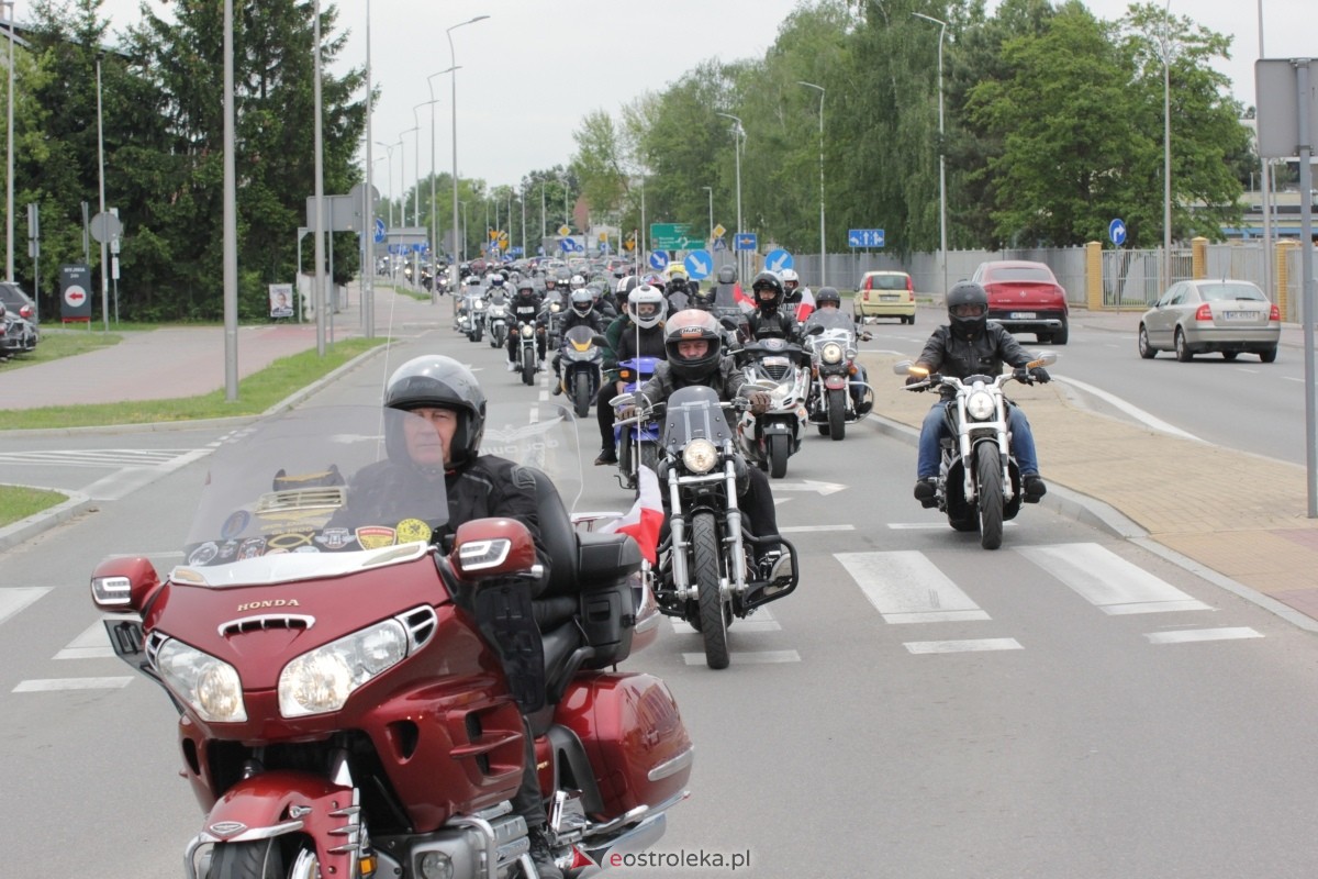 Motoserce 2025 - parada motocykli ulicami Ostrołęki [24.05.2025] - zdjęcie #78 - eOstroleka.pl