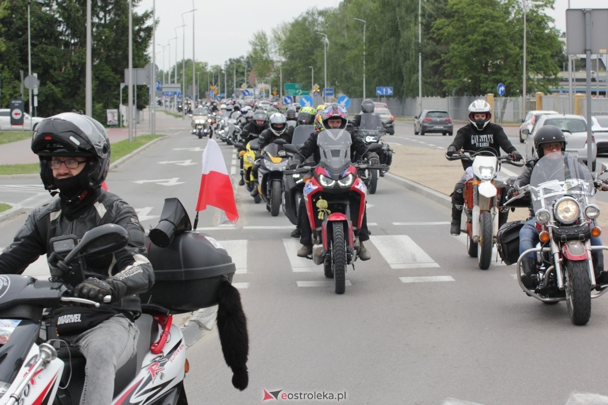 Motoserce 2025 - parada motocykli ulicami Ostrołęki [24.05.2025] - zdjęcie #73 - eOstroleka.pl