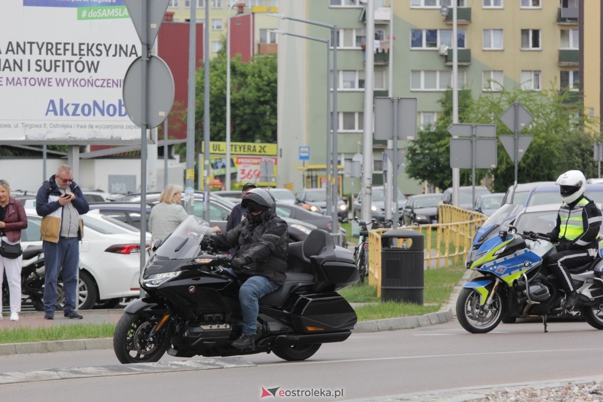 Motoserce 2025 - parada motocykli ulicami Ostrołęki [24.05.2025] - zdjęcie #68 - eOstroleka.pl
