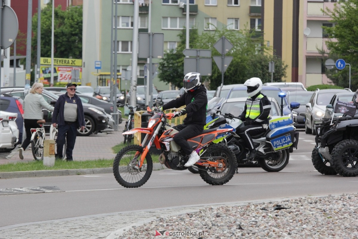 Motoserce 2025 - parada motocykli ulicami Ostrołęki [24.05.2025] - zdjęcie #67 - eOstroleka.pl