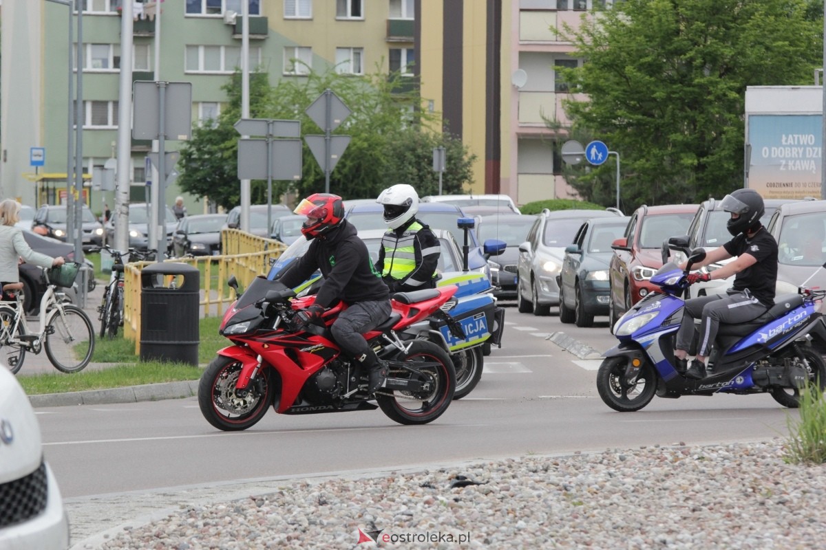 Motoserce 2025 - parada motocykli ulicami Ostrołęki [24.05.2025] - zdjęcie #66 - eOstroleka.pl