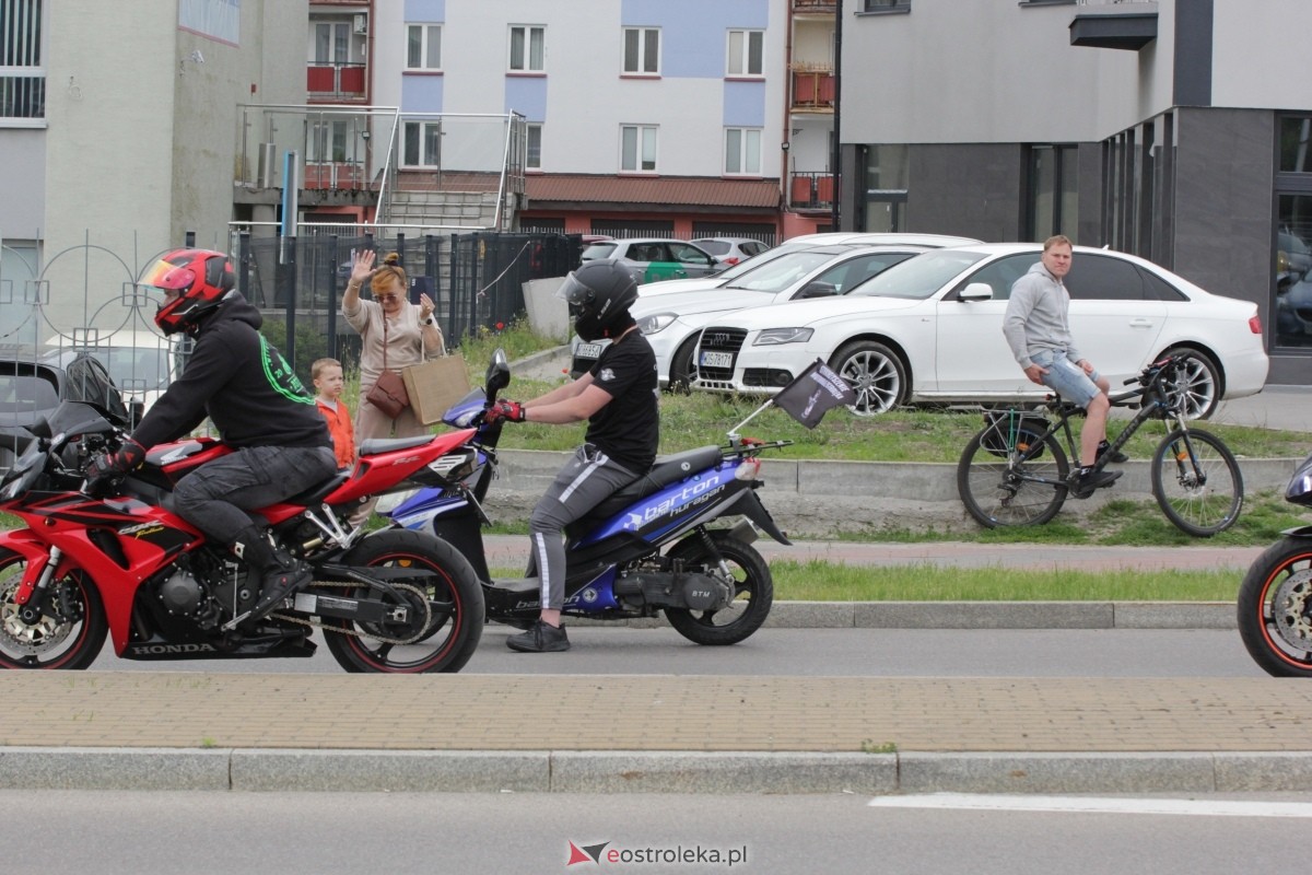 Motoserce 2025 - parada motocykli ulicami Ostrołęki [24.05.2025] - zdjęcie #63 - eOstroleka.pl