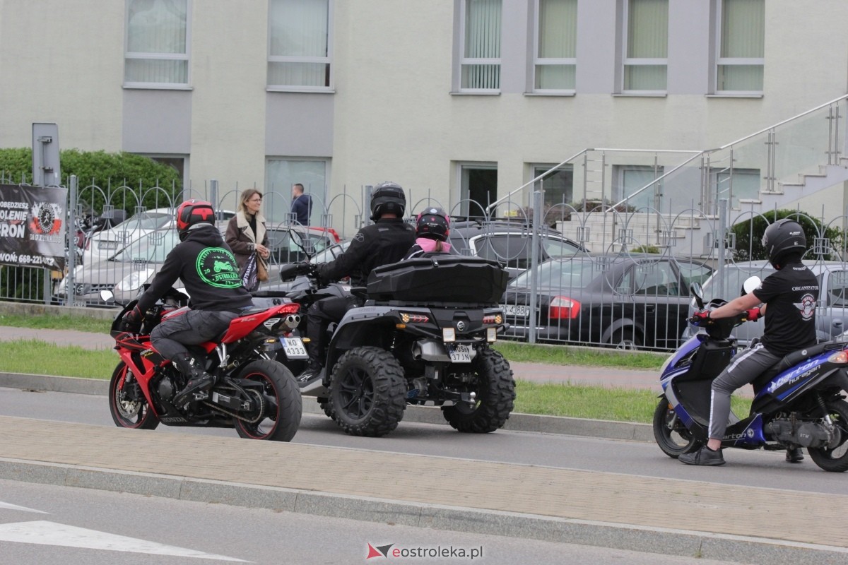 Motoserce 2025 - parada motocykli ulicami Ostrołęki [24.05.2025] - zdjęcie #61 - eOstroleka.pl