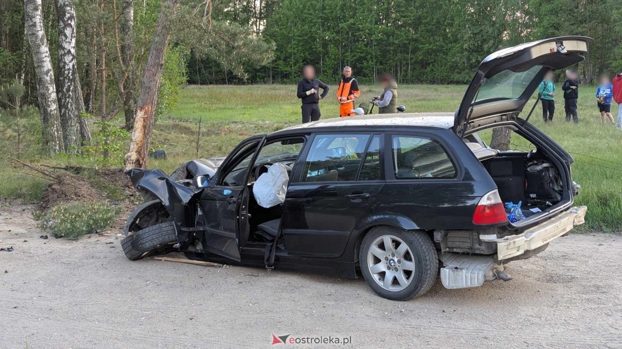 Wypadek w Siemnosze [25.05.2025] - zdjęcie #26 - eOstroleka.pl