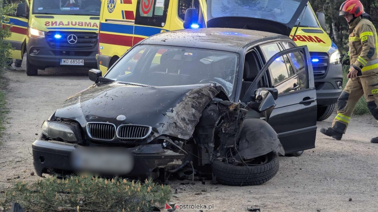 Wypadek w Siemnosze [25.05.2025] - zdjęcie #24 - eOstroleka.pl