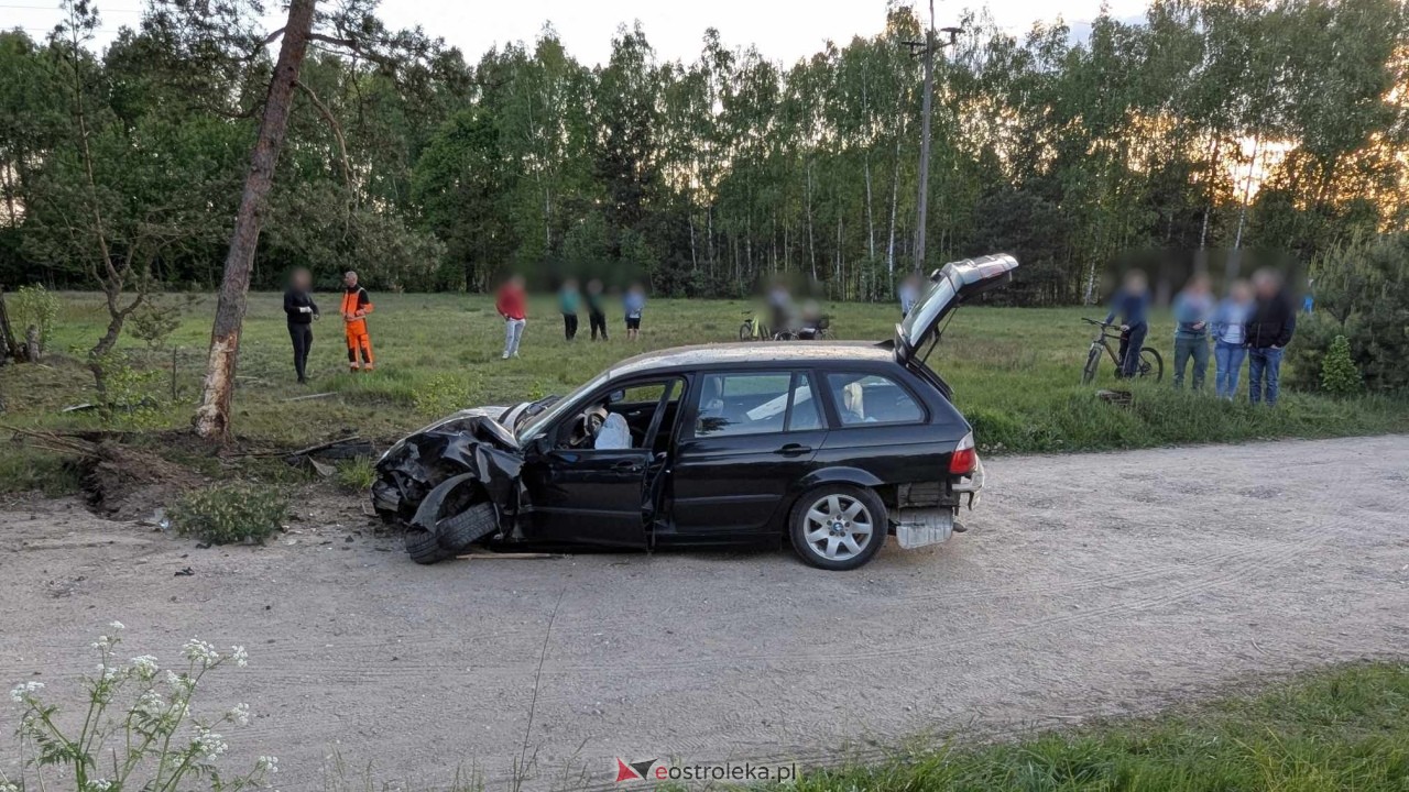 Wypadek w Siemnosze [25.05.2025] - zdjęcie #23 - eOstroleka.pl