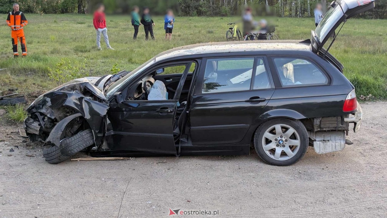 Wypadek w Siemnosze [25.05.2025] - zdjęcie #22 - eOstroleka.pl