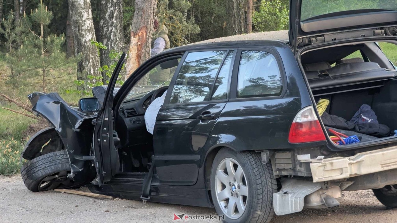 Wypadek w Siemnosze [25.05.2025] - zdjęcie #20 - eOstroleka.pl