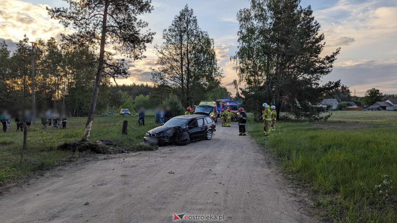 Wypadek w Siemnosze [25.05.2025] - zdjęcie #19 - eOstroleka.pl
