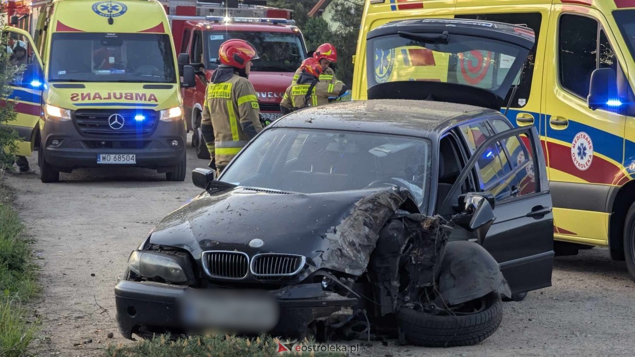 Wypadek w Siemnosze [25.05.2025] - zdjęcie #18 - eOstroleka.pl