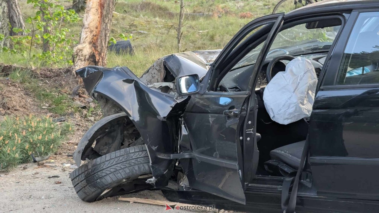 Wypadek w Siemnosze [25.05.2025] - zdjęcie #16 - eOstroleka.pl