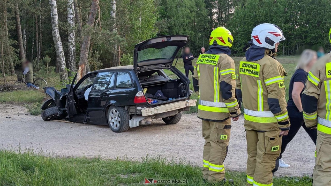 Wypadek w Siemnosze [25.05.2025] - zdjęcie #14 - eOstroleka.pl