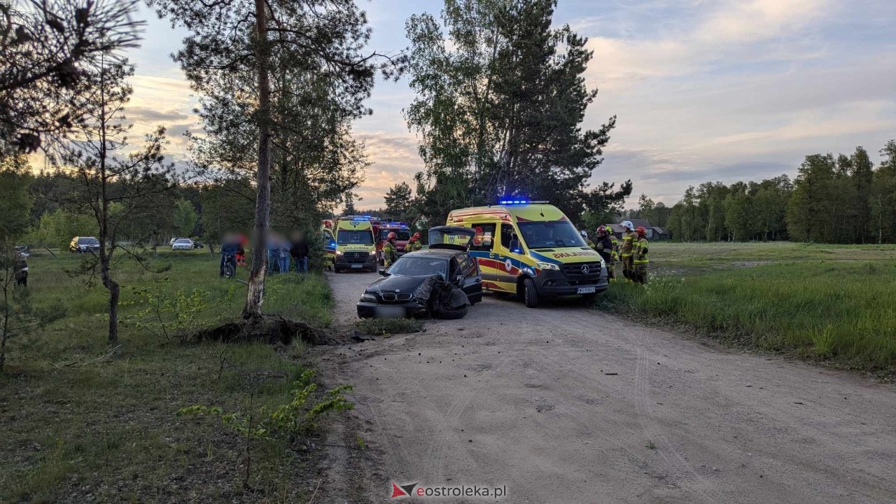 Wypadek w Siemnosze [25.05.2025] - zdjęcie #10 - eOstroleka.pl
