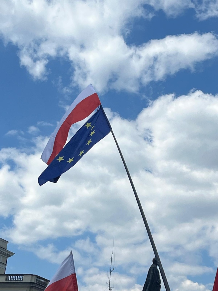 Marsz poparcia Rafała Trzaskowskiego w Warszawie [25.05.2025] - zdjęcie #7 - eOstroleka.pl