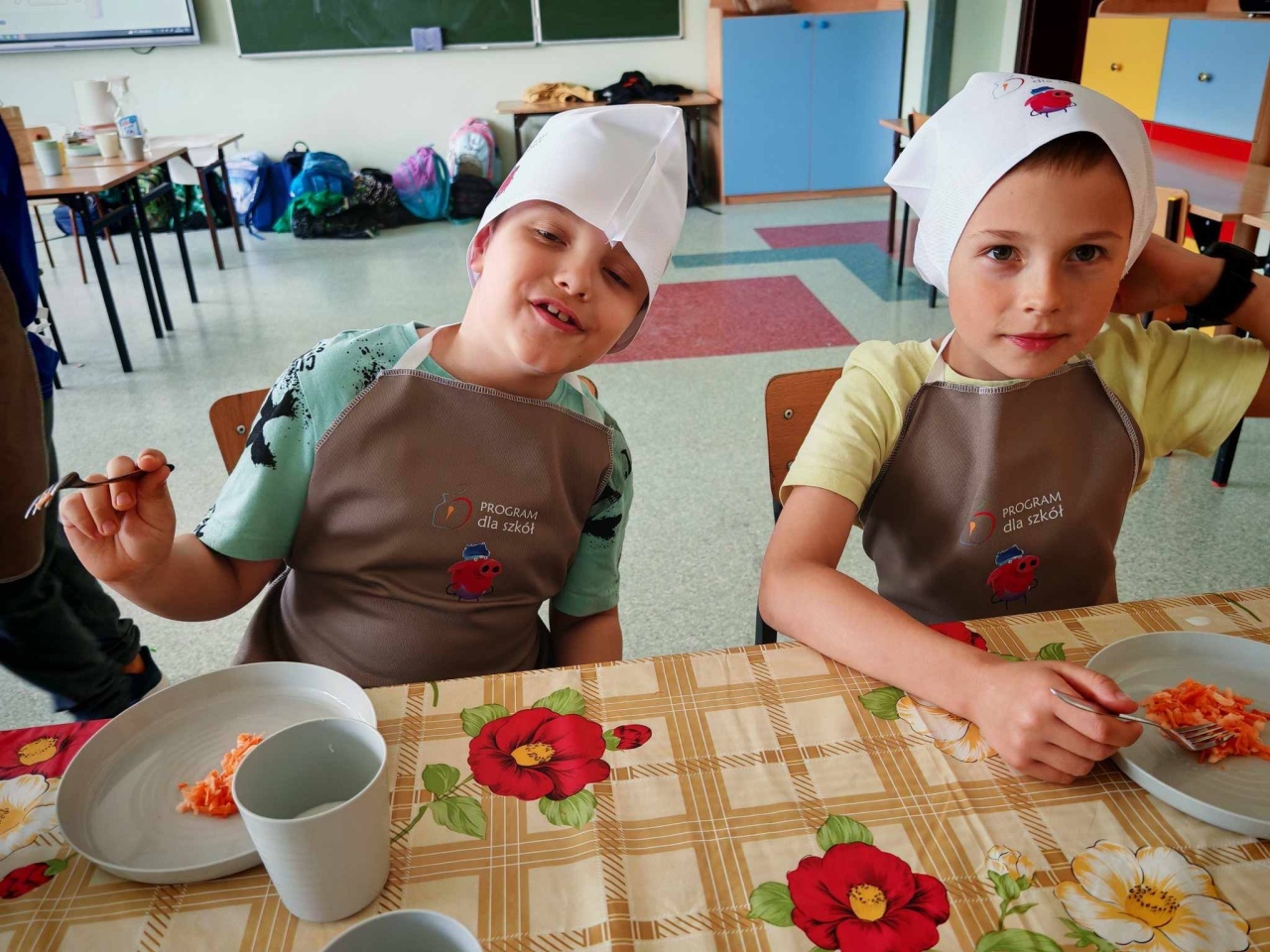 Warsztaty żywieniowe w Szkole Podstawowej nr 10 w Ostrołęce  - zdjęcie #23 - eOstroleka.pl