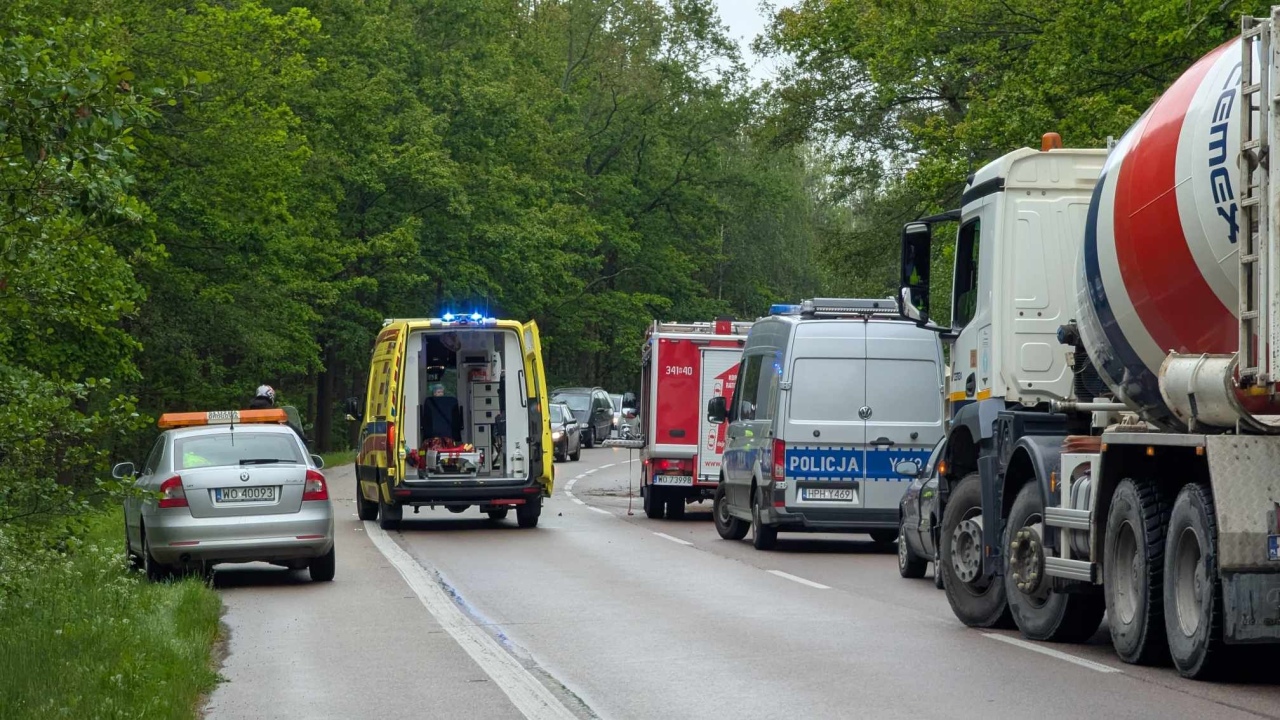 Wypadek w Czarnowcu [29.05.2025] - zdjęcie #15 - eOstroleka.pl